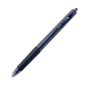 PILOT Acroball 150 Hybrid Retractable Ballpoint Fine Black Barrel Black Ink Box of 10