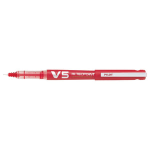 Pilot BXC-V5 BegreeN Hi-Tecpoint Rollerball Pen 0.5mm Red Box of 12