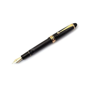 Pilot Custom 823 Fountain Pen Black Barrel 14K Gold Broad Nib