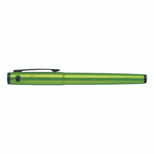 Pilot Explorer Fountain Pen Metallic Lime Green Barrel Fine Nib