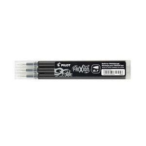 Pilot FriXion Ball Refill 0.7mm Black Pack of 3