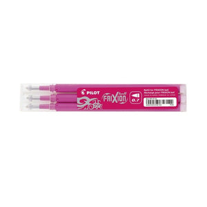 Pilot FriXion Ball Refill 0.7mm Pink Pack of 3