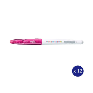 Pilot FriXion Colours Erasable Marker 2.5mm Pink Box of 12