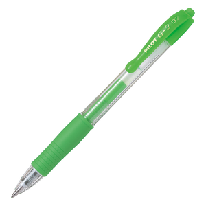 PILOT G-2 Retractable Gel Fine Neon Green Box of 12