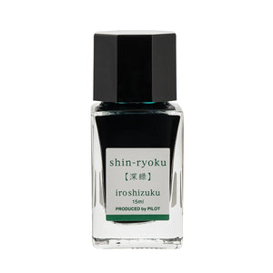 PILOT Iroshizuku 15ml Bottle Forest Green (Shin-ryoku)