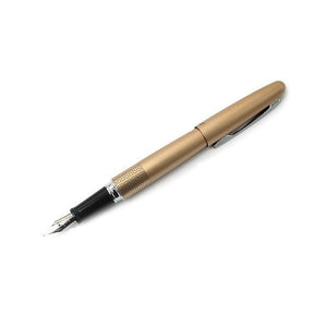 Pilot MR1 Classic Fountain Pen Gold Barrel Medium Nib
