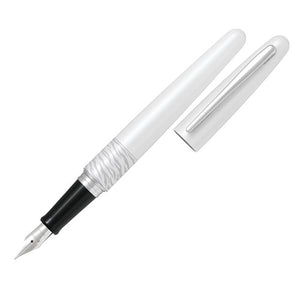 Pilot MR2 Fountain Pen White Tiger Barrel Fine Nib