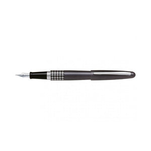 Pilot MR3 Retro Pop Fountain Pen Grey Houndstooth Barrel Medium Nib