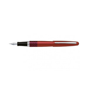 Pilot MR3 Retro Pop Fountain Pen Red Wave Barrel Medium Nib