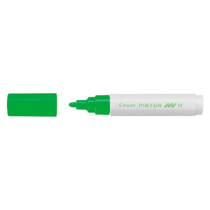 Pilot Pintor Marker Medium Neon Green Box of 6