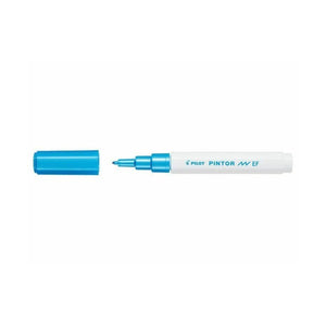 Pilot Pintor Paint Marker Extra Fine Tip Metallic Blue