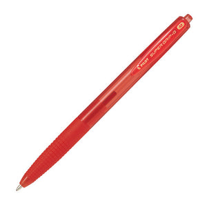 Pilot Super Grip G Retractable Ballpoint Pen Medium Red Box of 12