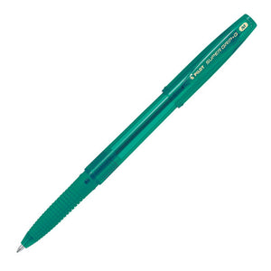 Pilot Super Grip G Stick Ballpoint Pen Medium Peacock Green Box of 12