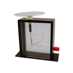 Gold Leaf Electroscope with Scale
