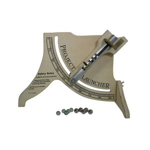 Projectile Launcher with Timber Base