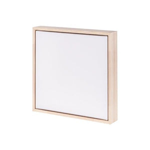 Zart Floating Wooden Box Canvas 30.5 x 30.5cm