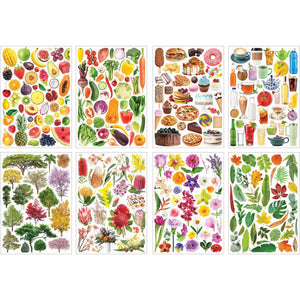 Zart Collage Collections Thrive Pack of 40 Printed Cut-Out Papers