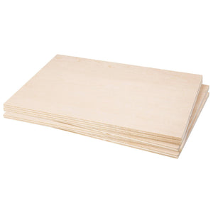 Japanese Woodblock Printing Blocks Pack of 5 15 x 22cm 4mm Plywood