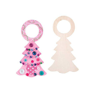 Zart Wooden Tree Door Hanger Pack of 5