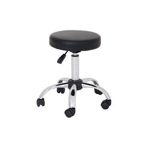Ergerite Height Adjustable Stool with Castors and Padded Seat