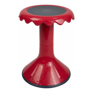 Visionchart Sunflower Stool 450mm Dark Red
