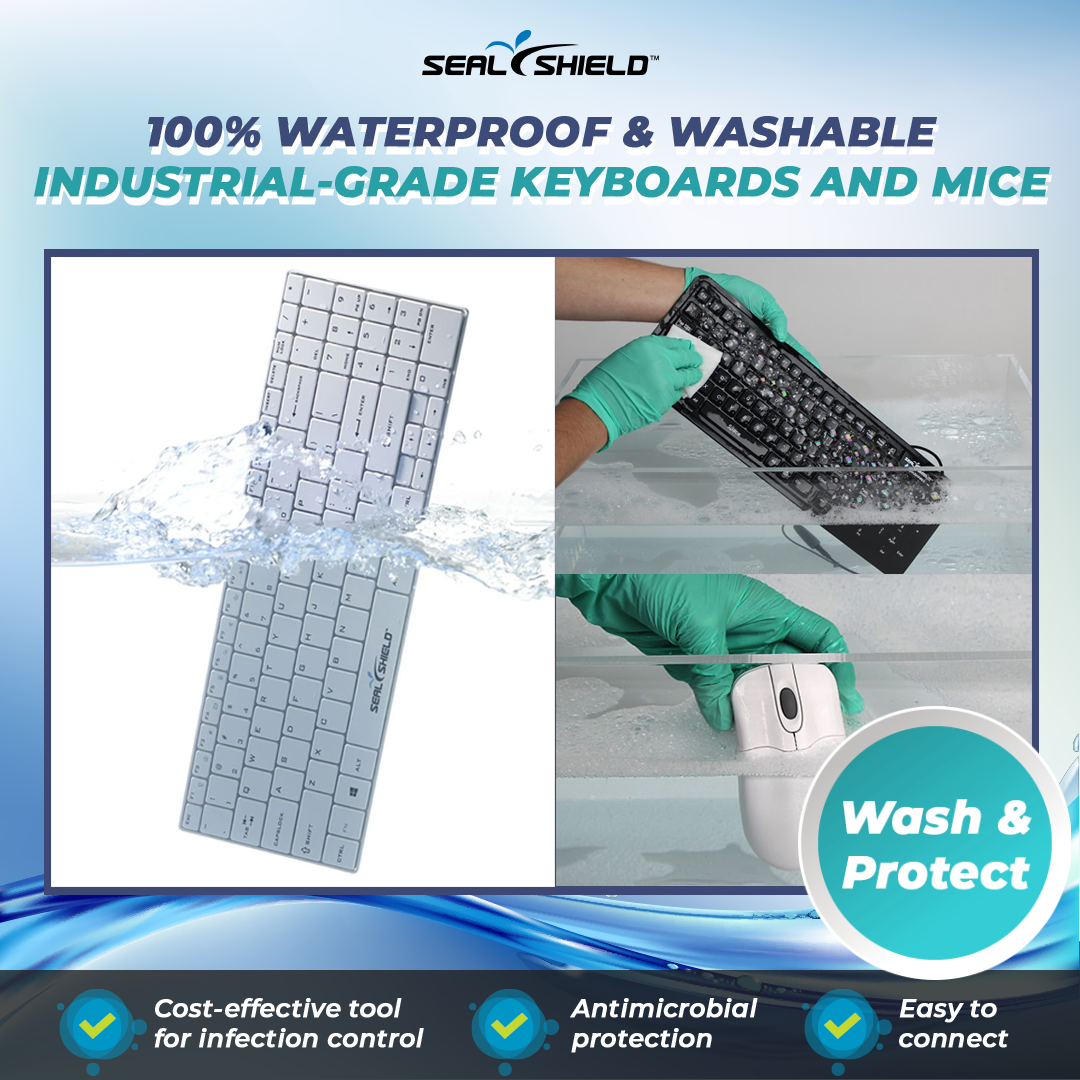 Seal Shield Keyboard and Mice: The Perfect High-Touch Solution