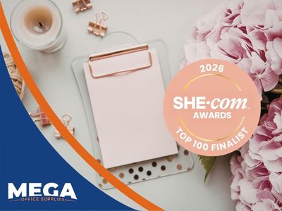 Mega Office Supplies Named a Top 100 Finalist in the 2026 SHE-com Women in Ecommerce Awards