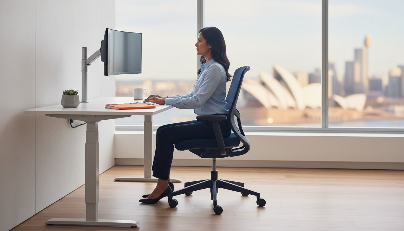 How to Improve Posture While Sitting at a Desk: A Professional Australian Guide