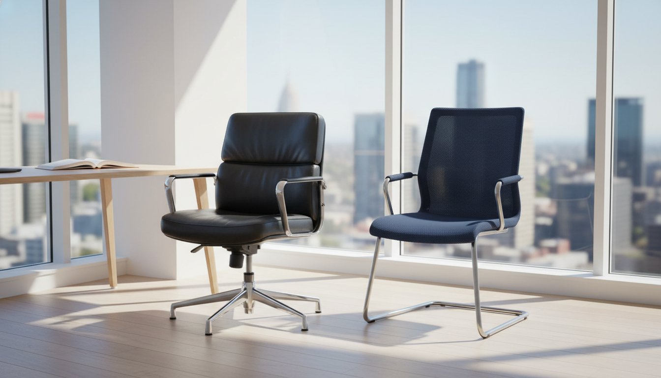 Mesh vs Leather Office Chair Comparison: The 2026 Australian Buying Guide