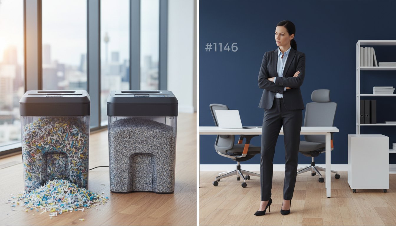 Cross-Cut vs Micro-Cut Shredder: The Professional Comparison for Australian Workplaces