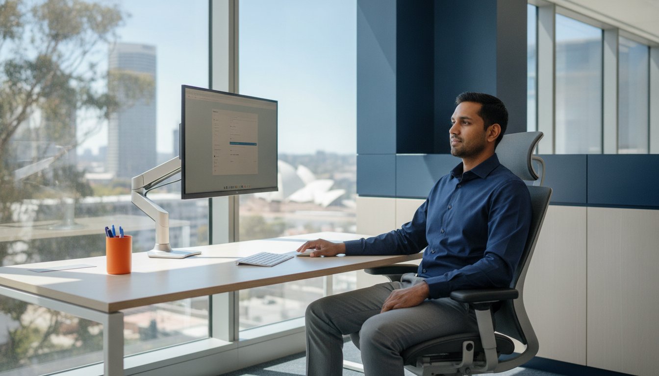 Ergonomic Monitor Setup to Reduce Eye Strain: The Professional Australian Guide