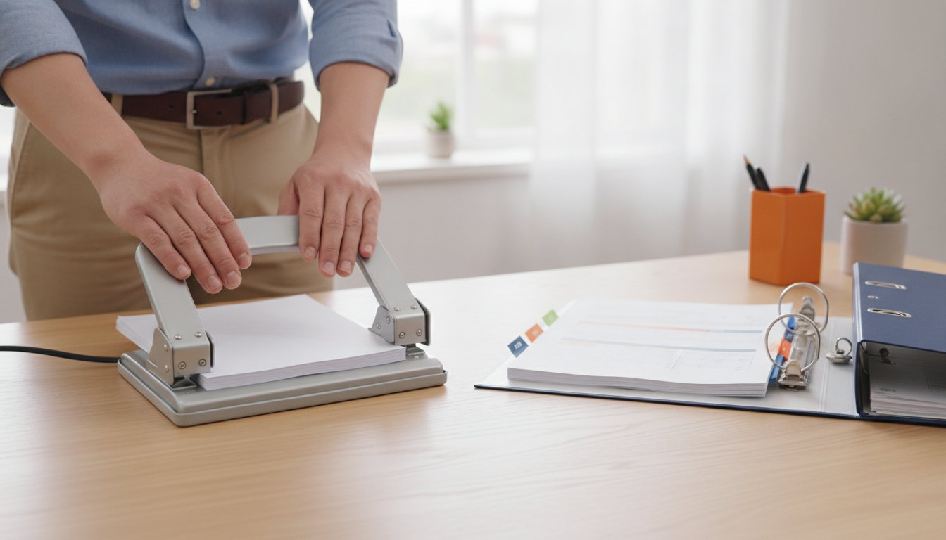 What is a Three-Hole Punch Used For? The Professional Guide to Document Organisation