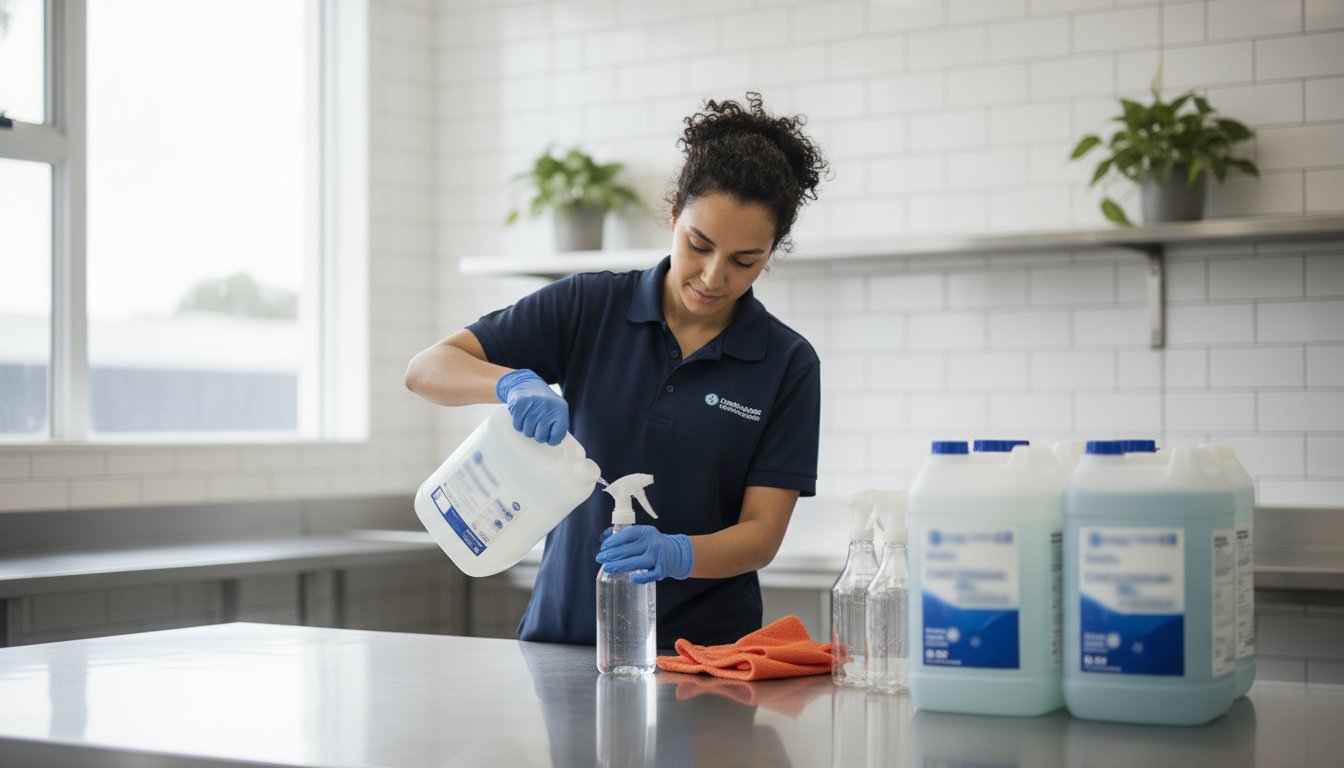 Commercial Cleaning Chemicals Guide: Selecting the Right Solutions for Australian Workplaces