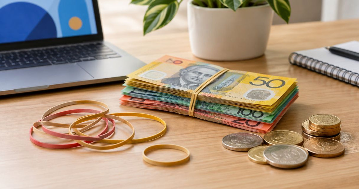 What Size Rubber Bands for Money? Australian Note & Coin Guide
