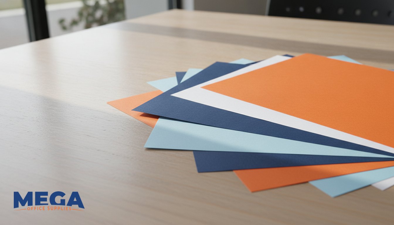 Coloured paper for school: Guide to weights and uses