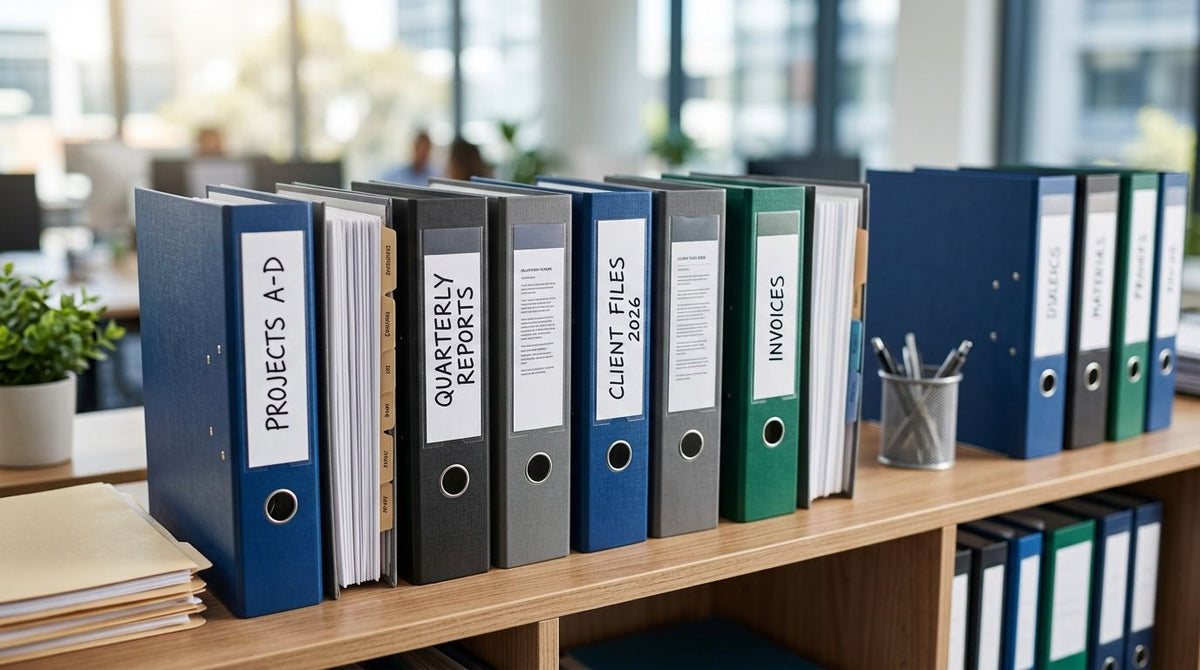 Best binders for office filing in Australia 2026