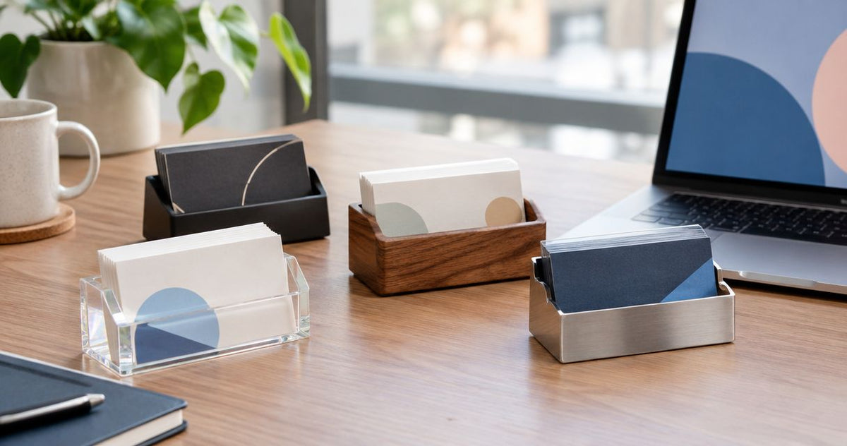 Best business card holders for professional desks in 2026