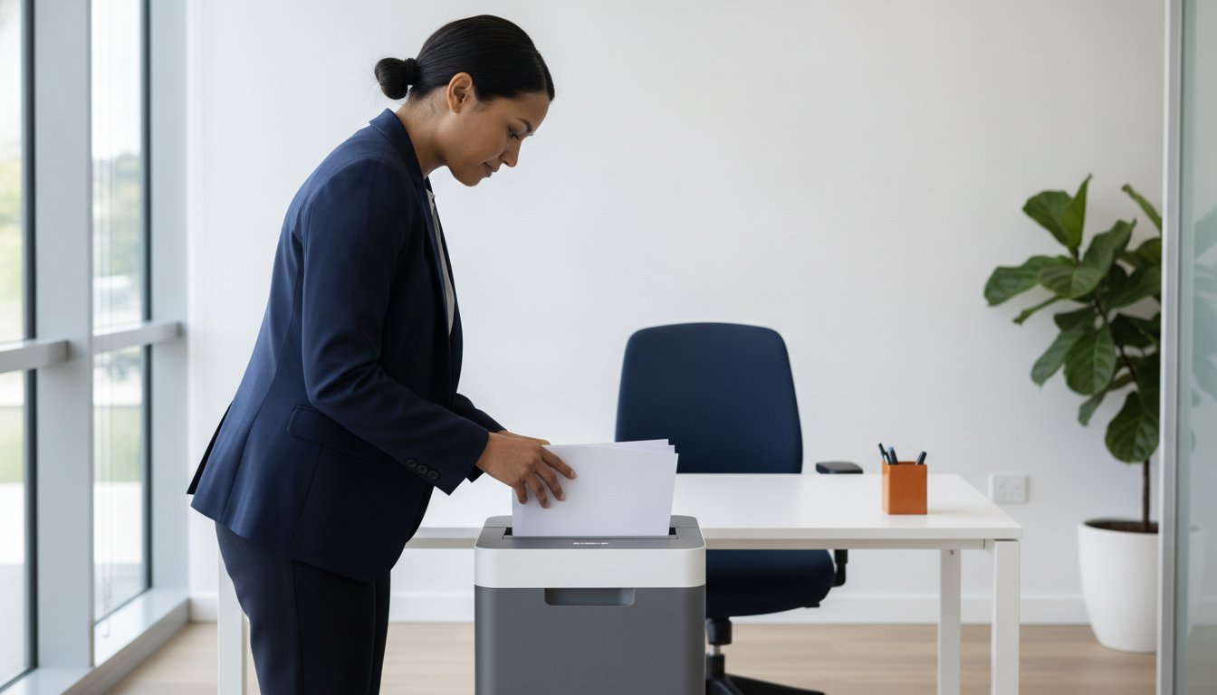 Fixing paper shredder problems in Australian offices