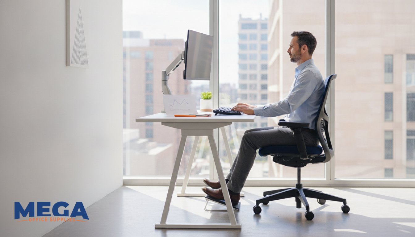 Improve desk posture: professional ergonomic guide