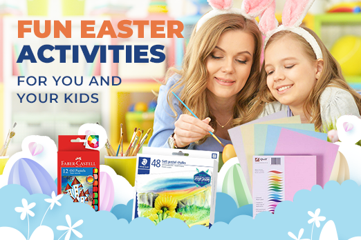 Hop into Easter Fun with Office Stationery Items