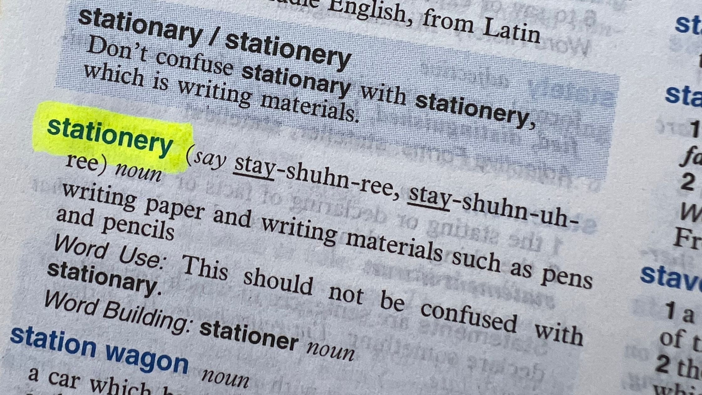 Spelling Shenanigans: Stationery vs. Stationary and Other Common Office Conundrums