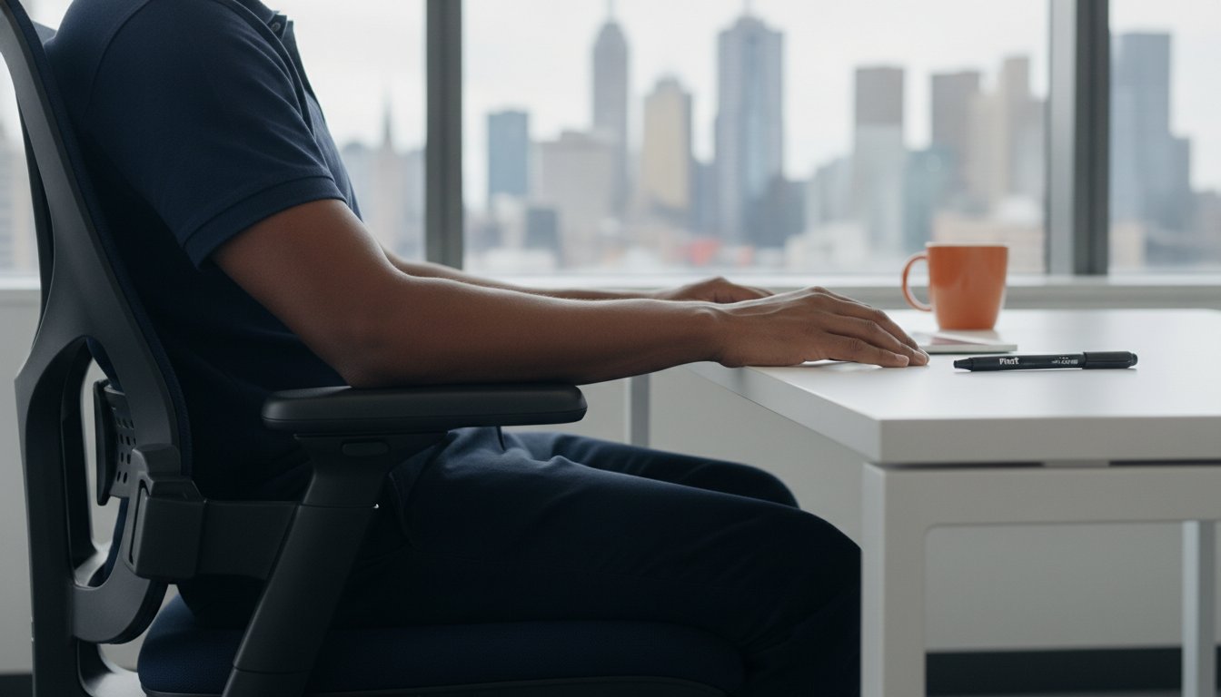 The Importance of Office Chairs with Adjustable Armrests for Workplace Ergonomics