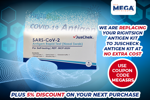 We're Replacing Your Antigen Test Kit Plus A Gift For You
