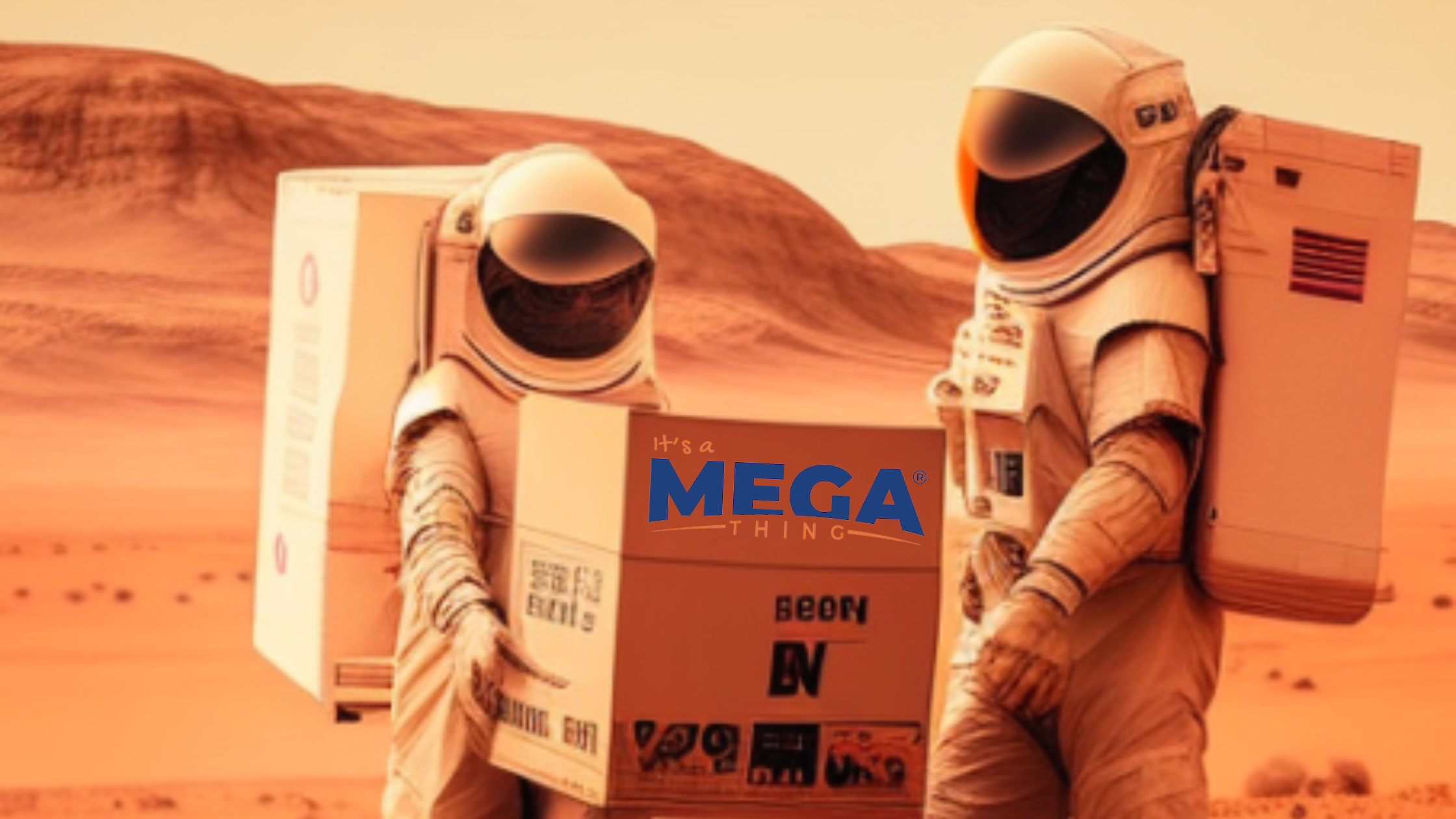 Vision: Free Delivery of Office Supplies to Mars (Once Colonised)