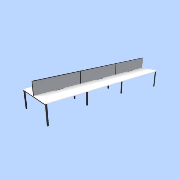6 Person Office Workstations