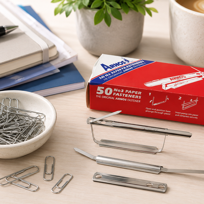 Paper Clips & Fasteners