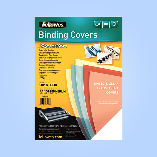 Clear Binding Covers