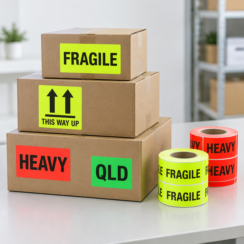 Pre-Printed Warehouse Labels