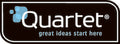 Quartet whiteboards bulletin boards and displays brand logo