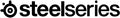 SteelSeries gaming headsets keyboards and accessories brand logo